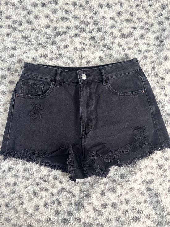PacSun Pants - PacSun Black Distressed Denim Cutoff Shorts